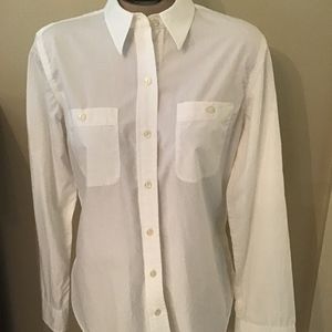 Ralph Lauren Long Sleeve Button Down White